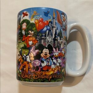 Disney World Grandma Mug with Colorful Characters